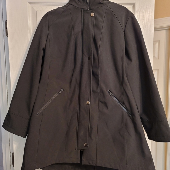 Ellos Hooded Long Winter Coat - Picture 11 of 12